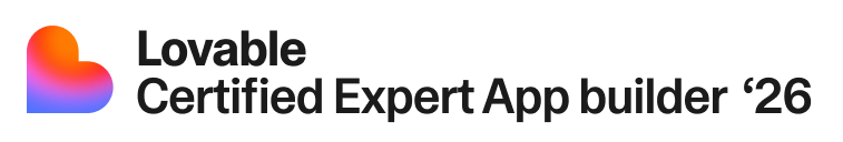 Lovable Certified Expert App builder ’26